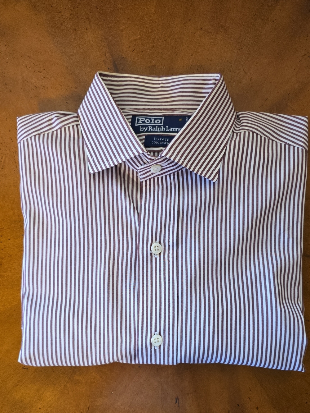 NWOT POLO by Ralph Lauren Red Striped (M)